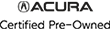 Acura Certified Vehicles