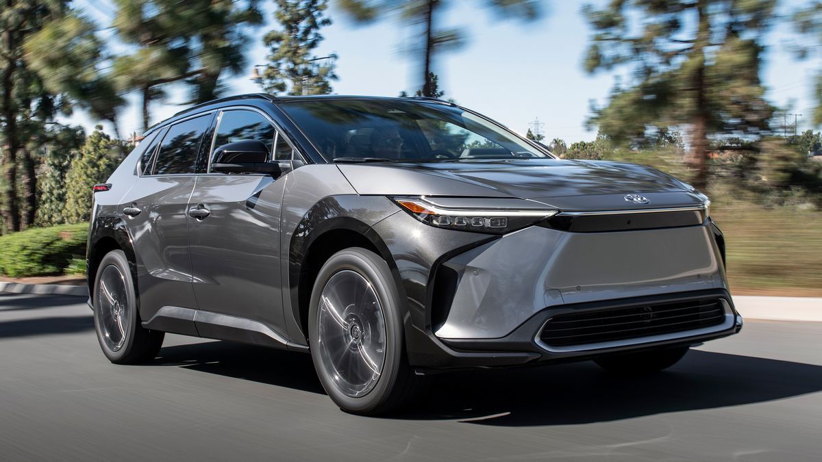 2025 Toyota bZ4X Limited in Heavy Metal
