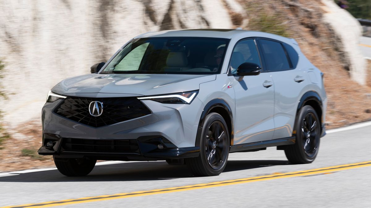 2025 Acura ADX on the road.
