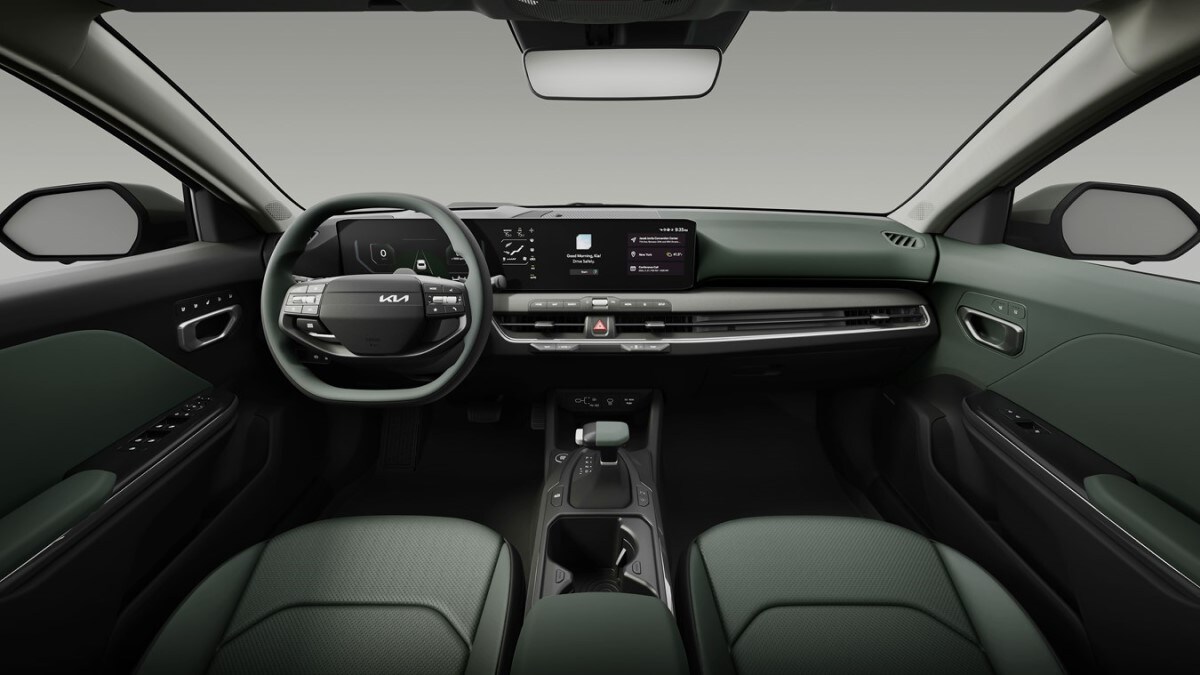 2025 Kia K4 steering wheel.