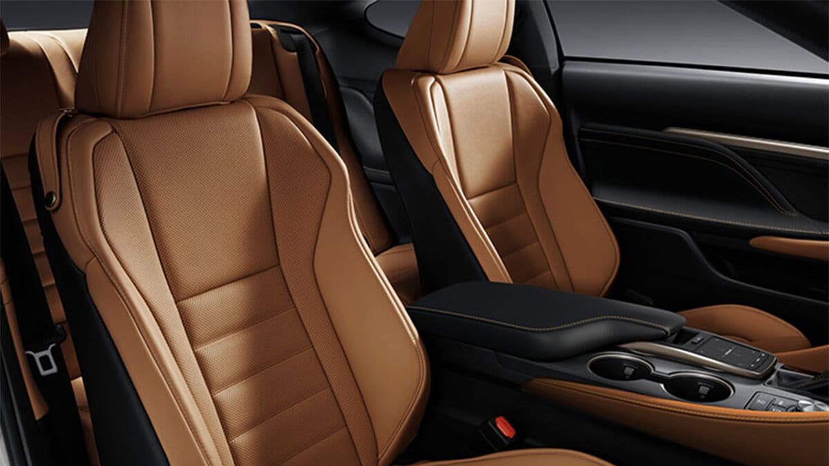2024 Lexus RC interior.